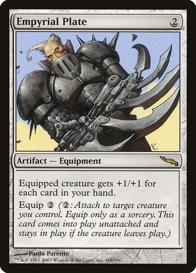Empyrial Plate [Mirrodin] - Magic: The Gathering - Card Brawlers | Quebec | Canada |
