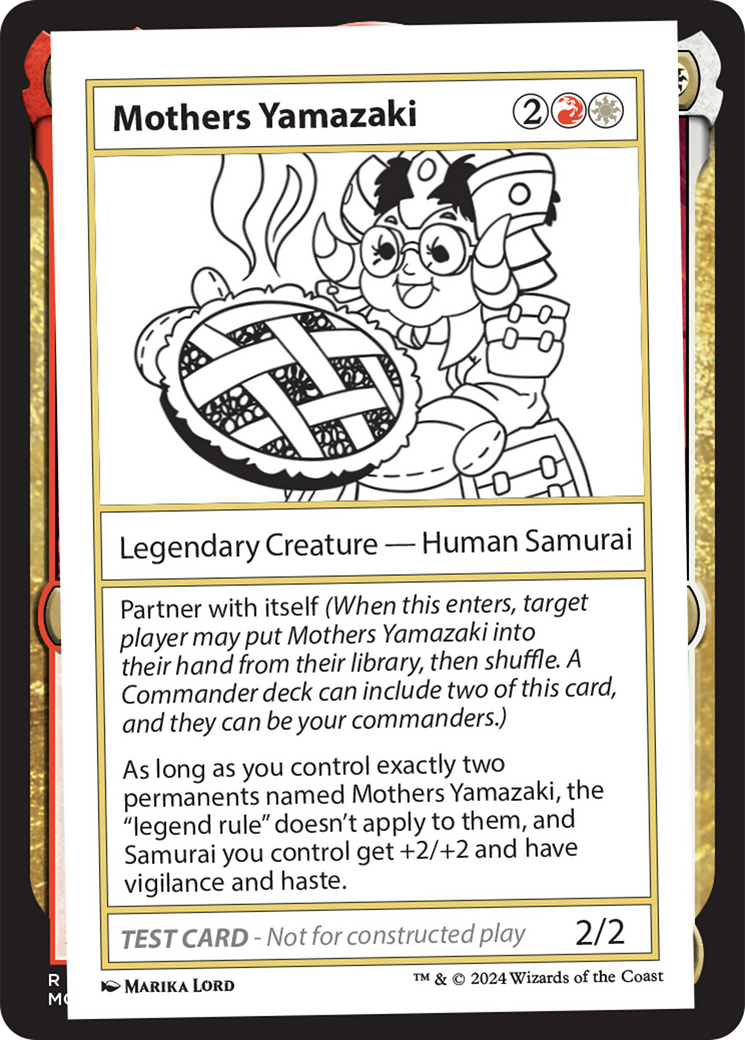 Mothers Yamazaki [Mystery Booster 2 Playtest Cards] - Magic: The Gathering - Card Brawlers | Quebec | Canada |