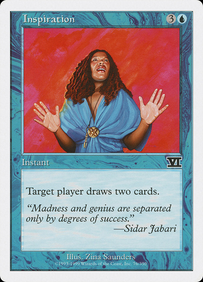 Inspiration [Classic Sixth Edition] - Magic: The Gathering - Card Brawlers | Quebec | Canada |