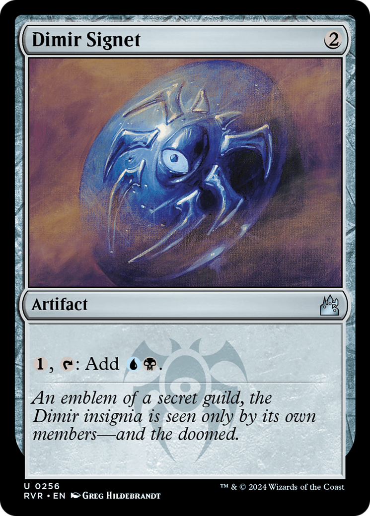 Dimir Signet [Ravnica Remastered] - Magic: The Gathering - Card Brawlers | Quebec | Canada |