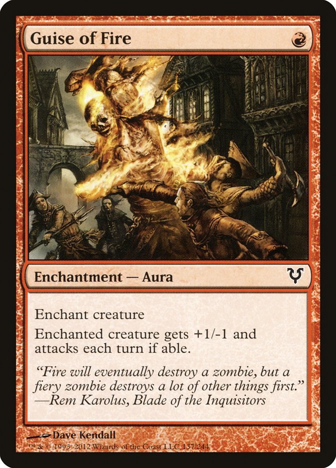 Guise of Fire [Avacyn Restored] - Magic: The Gathering - Card Brawlers | Quebec | Canada |
