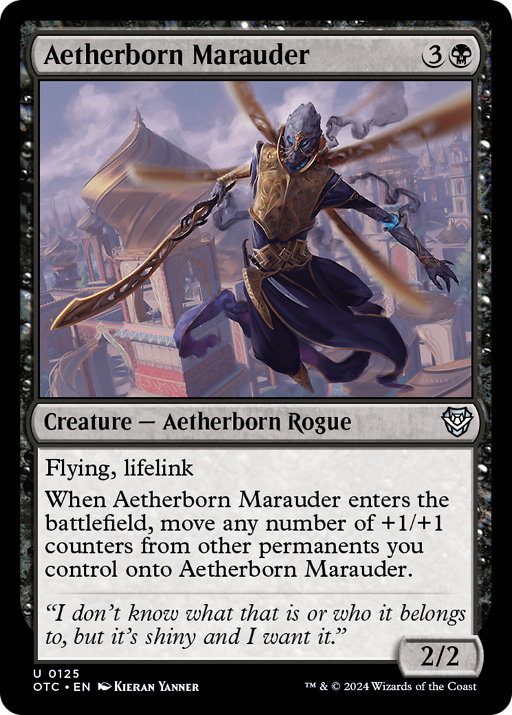 Aetherborn Marauder [Outlaws of Thunder Junction Commander] - Magic: The Gathering - Card Brawlers | Quebec | Canada |