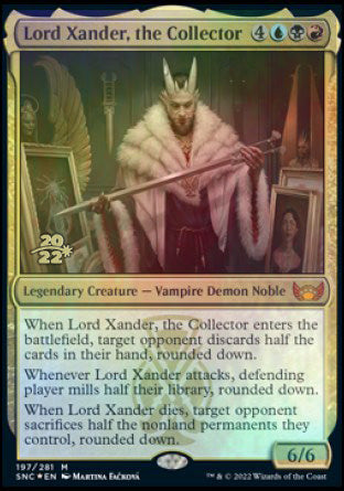 Lord Xander, the Collector [Streets of New Capenna Prerelease Promos] - Magic: The Gathering - Card Brawlers | Quebec | Canada |