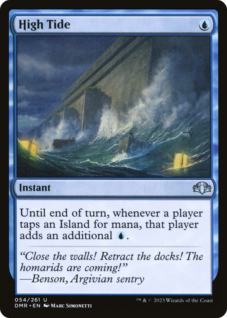 High Tide [Dominaria Remastered] - Magic: The Gathering - Card Brawlers | Quebec | Canada |