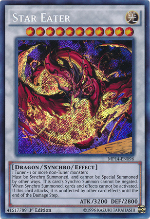 Star Eater [MP14-EN096] Secret Rare - Yu-Gi-Oh! - Card Brawlers | Quebec | Canada |