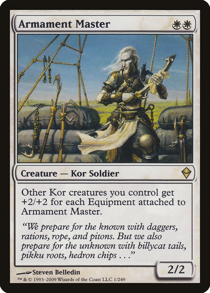 Armament Master [Zendikar] - Magic: The Gathering - Card Brawlers | Quebec | Canada |