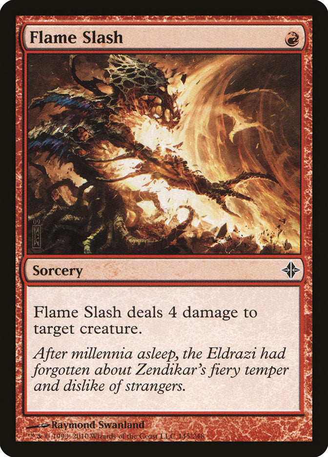 Flame Slash [Rise of the Eldrazi] - Magic: The Gathering - Card Brawlers | Quebec | Canada |