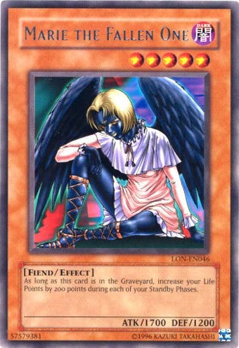 Marie the Fallen One [LON-EN046] Rare - Yu-Gi-Oh! - Card Brawlers | Quebec | Canada |