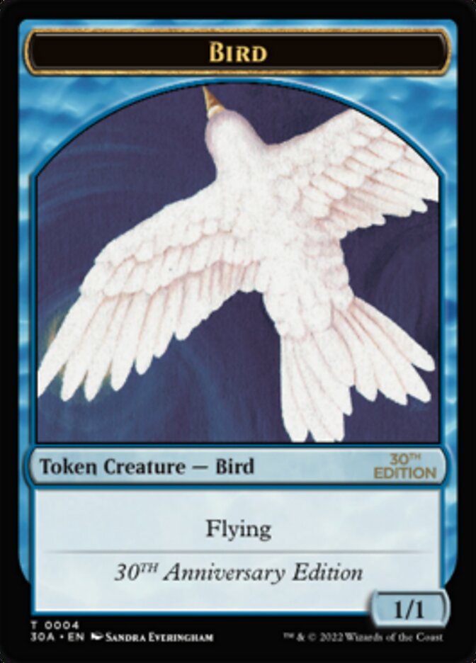 Bird Token [30th Anniversary Tokens] - Magic: The Gathering - Card Brawlers | Quebec | Canada |