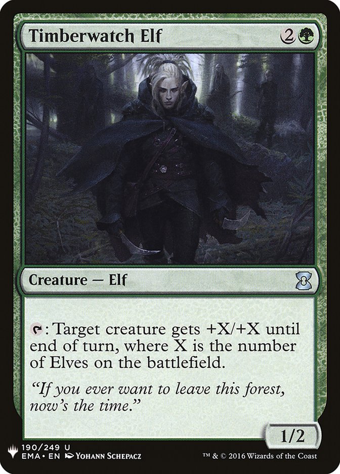 Timberwatch Elf [Mystery Booster] - Magic: The Gathering - Card Brawlers | Quebec | Canada |