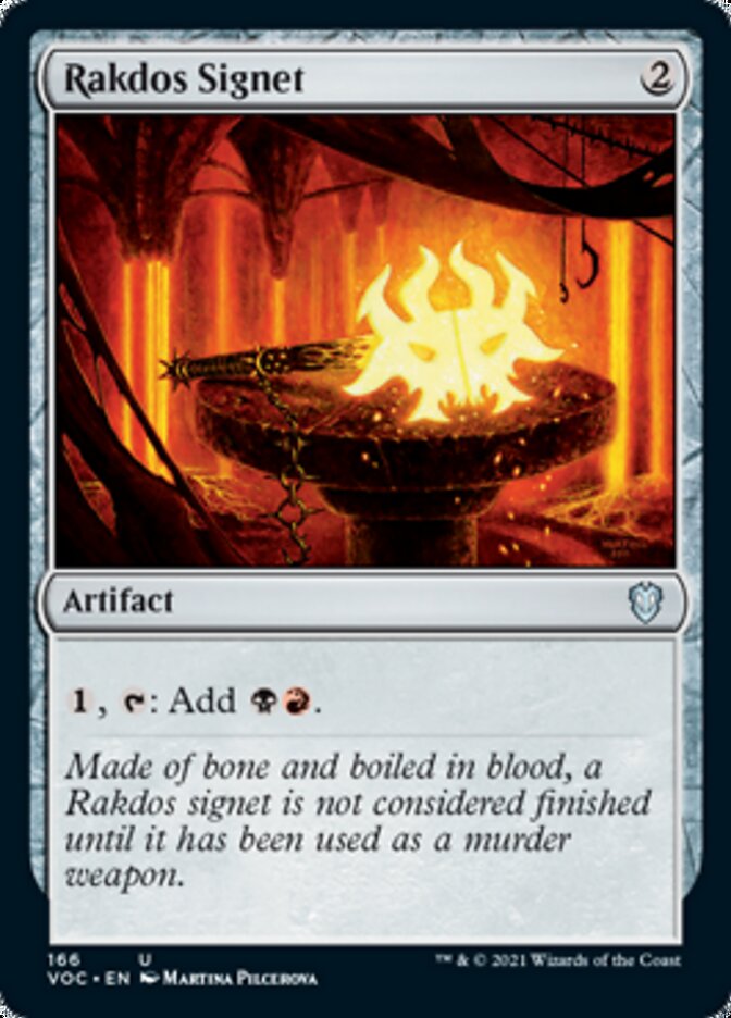 Rakdos Signet [Innistrad: Crimson Vow Commander] - Magic: The Gathering - Card Brawlers | Quebec | Canada |