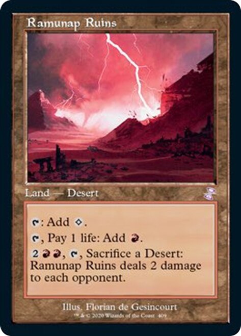 Ramunap Ruins (Timeshifted) [Time Spiral Remastered] - Magic: The Gathering - Card Brawlers | Quebec | Canada |
