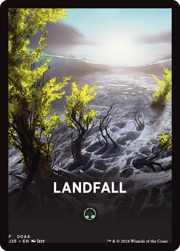 Landfall Theme Card [Foundations Jumpstart Front Cards] - Magic: The Gathering - Card Brawlers | Quebec | Canada |