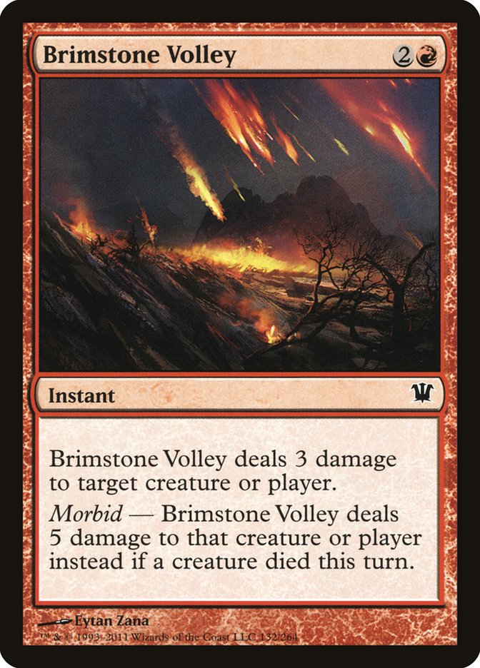 Brimstone Volley [Innistrad] - Magic: The Gathering - Card Brawlers | Quebec | Canada |