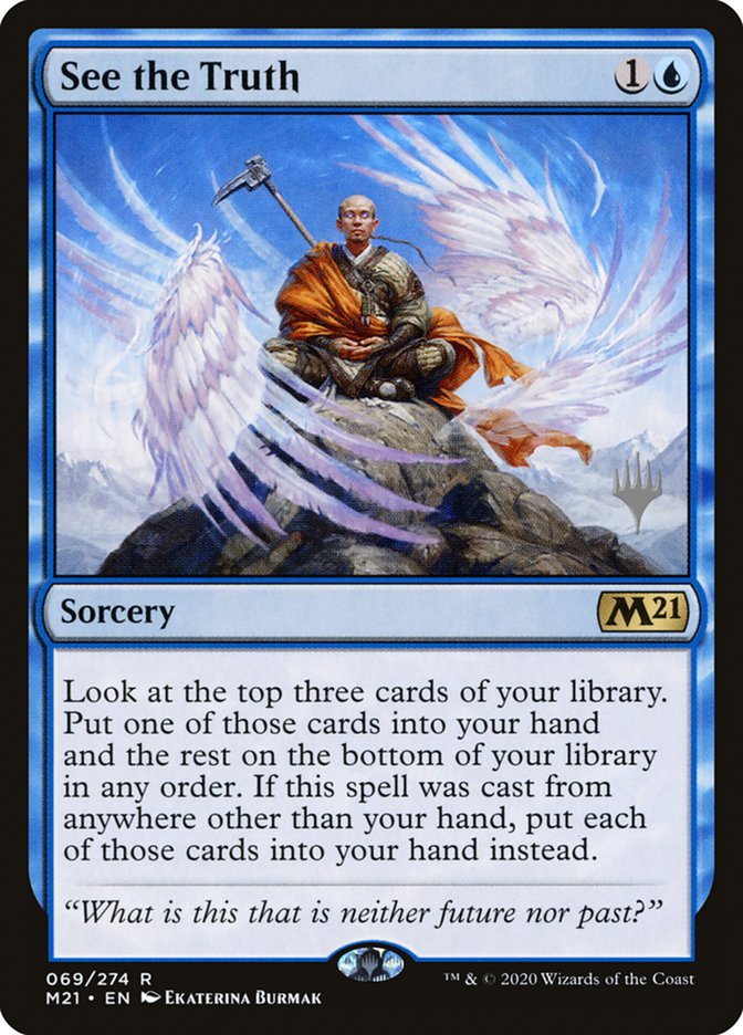 See the Truth (Promo Pack) [Core Set 2021 Promos] - Magic: The Gathering - Card Brawlers | Quebec | Canada |