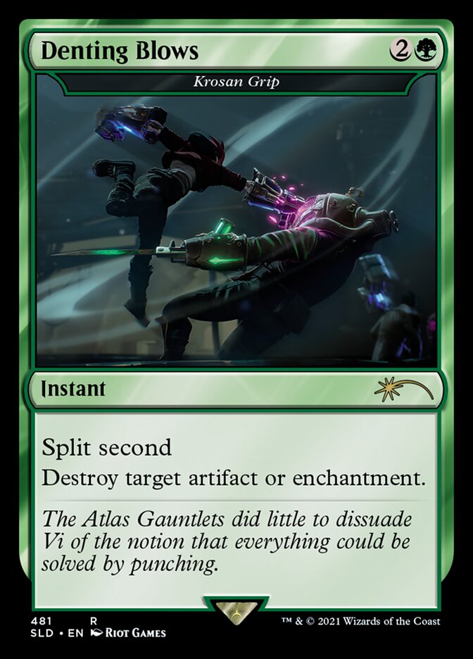 Krosan Grip - Denting Blows [Secret Lair Drop Series] - Magic: The Gathering - Card Brawlers | Quebec | Canada |