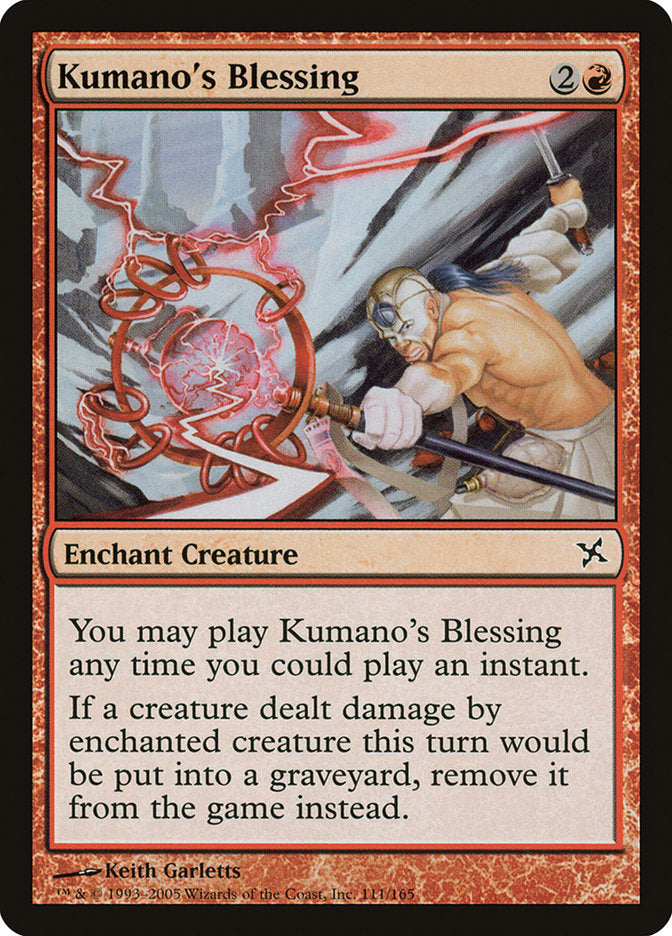 Kumano's Blessing [Betrayers of Kamigawa] - Magic: The Gathering - Card Brawlers | Quebec | Canada |