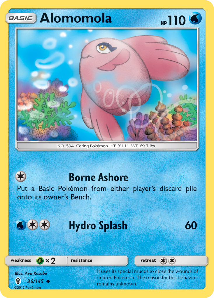 Alomomola (36/145) [Sun & Moon: Guardians Rising] - Pokémon - Card Brawlers | Quebec | Canada |