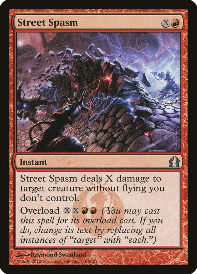 Street Spasm [Return to Ravnica] - Magic: The Gathering - Card Brawlers | Quebec | Canada |