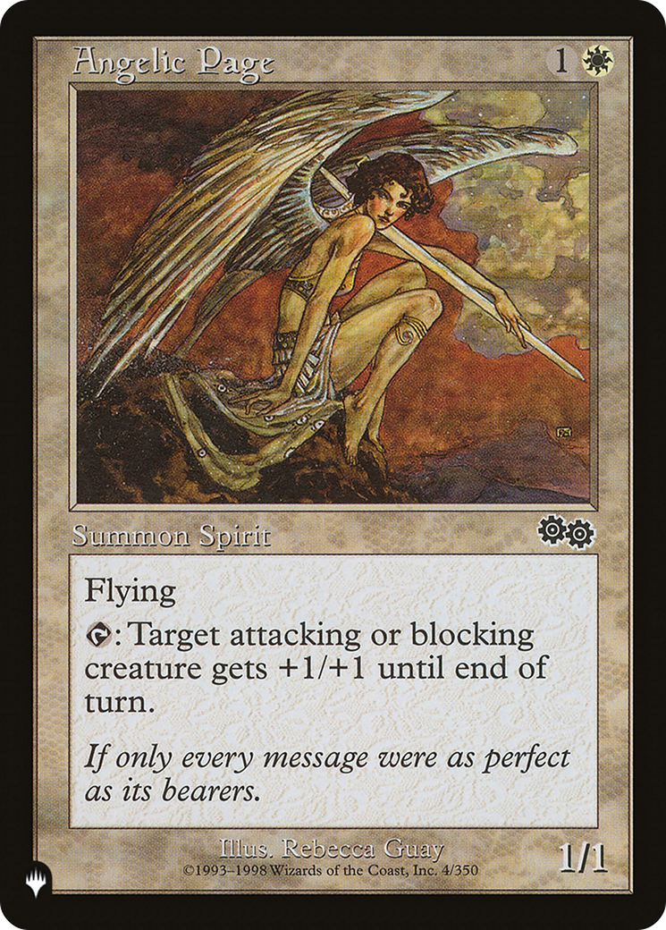 Angelic Page [The List] - Magic: The Gathering - Card Brawlers | Quebec | Canada |