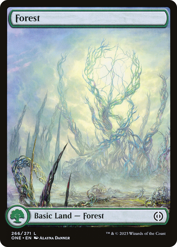 Forest (266) (Full-Art) [Phyrexia: All Will Be One] - Magic: The Gathering - Card Brawlers | Quebec | Canada |