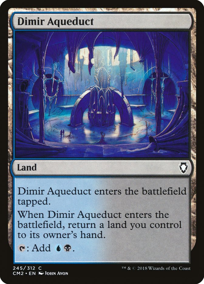 Dimir Aqueduct [Commander Anthology Volume II] - Magic: The Gathering - Card Brawlers | Quebec | Canada |