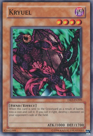 Kryuel [DB2-EN209] Common - Yu-Gi-Oh! - Card Brawlers | Quebec | Canada |