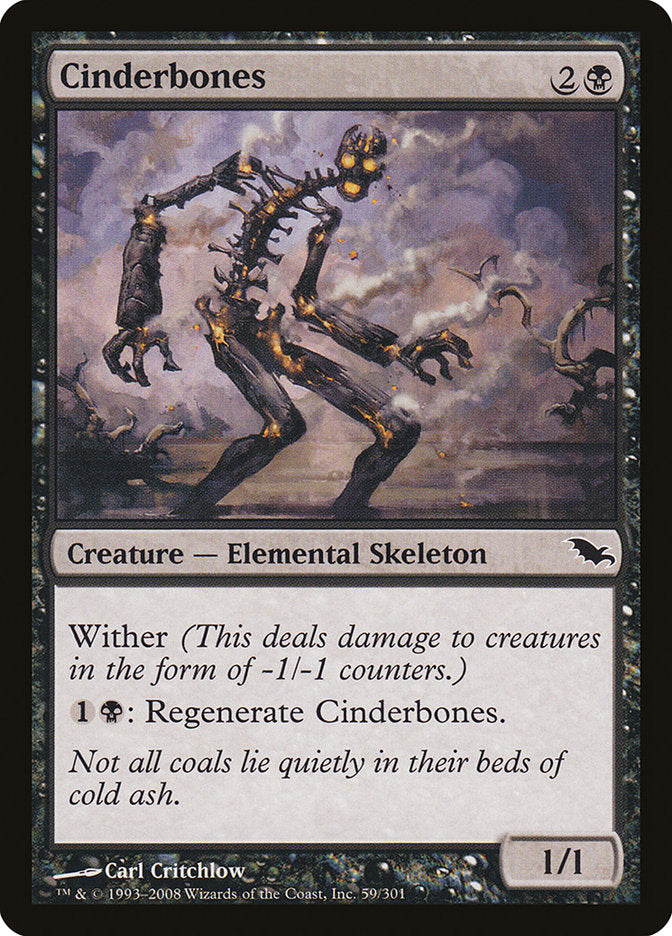 Cinderbones [Shadowmoor] - Magic: The Gathering - Card Brawlers | Quebec | Canada |