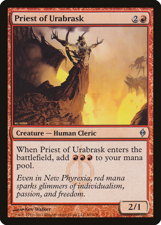 Priest of Urabrask [New Phyrexia] - Magic: The Gathering - Card Brawlers | Quebec | Canada |