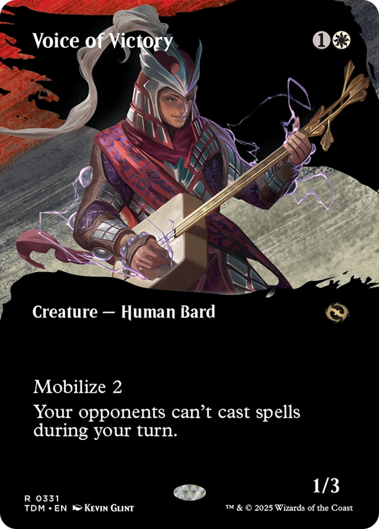 Voice of Victory (Borderless) [Tarkir: Dragonstorm] - Magic: The Gathering - Card Brawlers | Quebec | Canada |