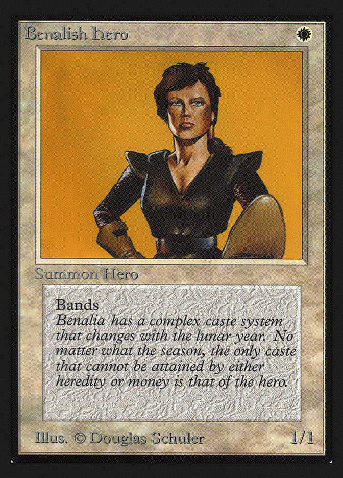 Benalish Hero [International Collectors' Edition] - Magic: The Gathering - Card Brawlers | Quebec | Canada |
