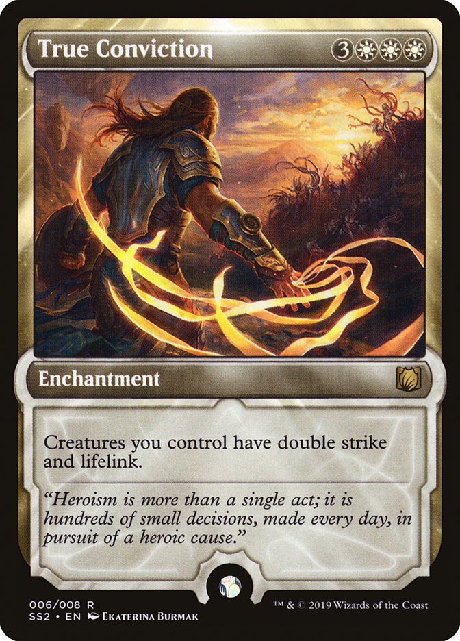 True Conviction [Signature Spellbook: Gideon] - Magic: The Gathering - Card Brawlers | Quebec | Canada |
