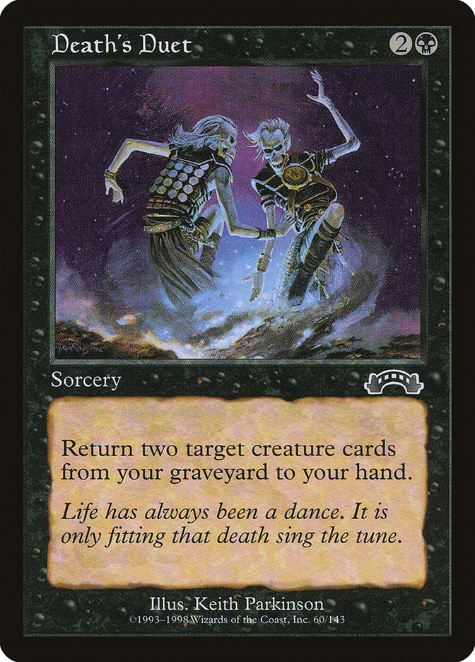 Death's Duet [Exodus] - Magic: The Gathering - Card Brawlers | Quebec | Canada |