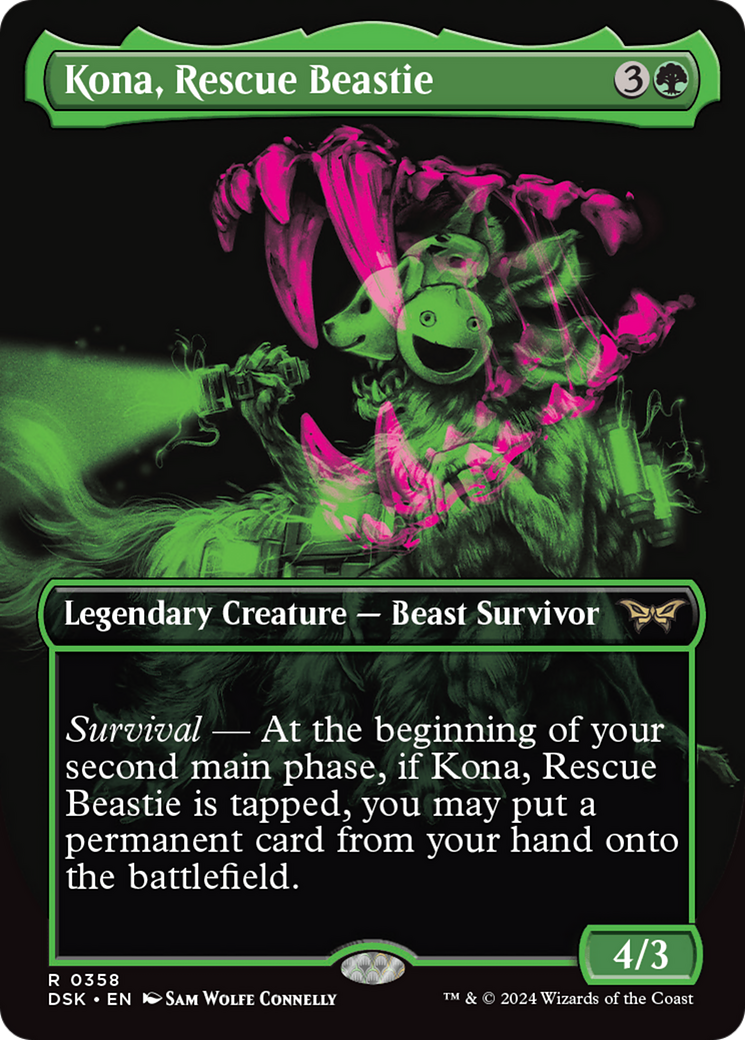 Kona, Rescue Beastie (Showcase) [Duskmourn: House of Horror] - Magic: The Gathering - Card Brawlers | Quebec | Canada |