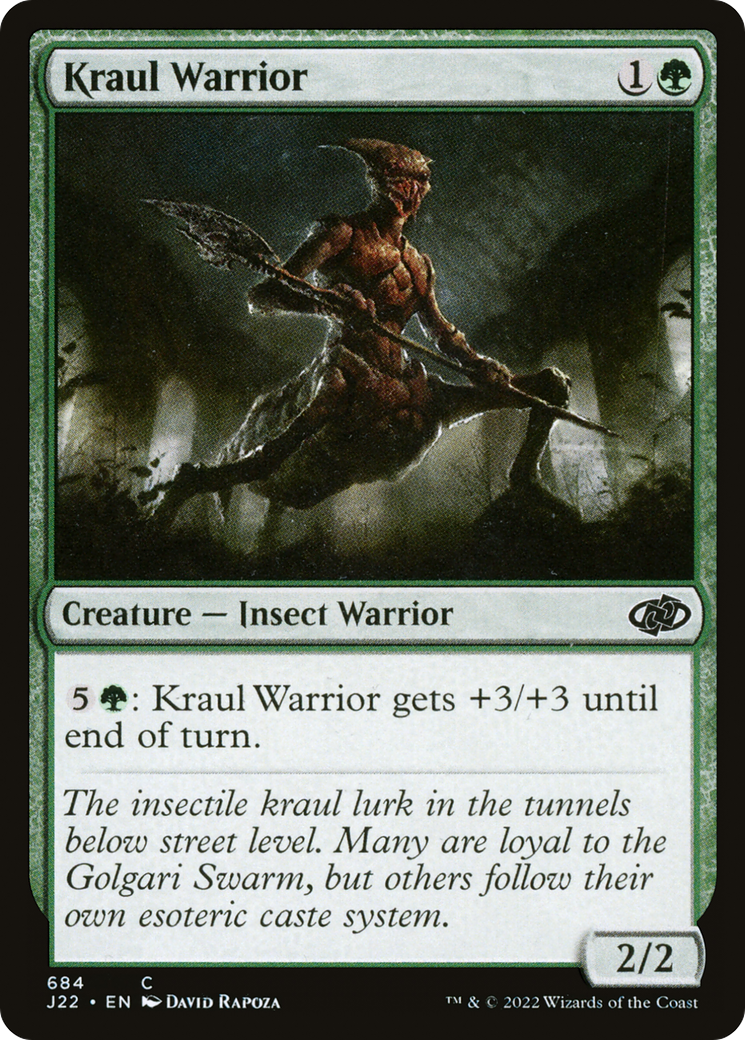 Kraul Warrior [Jumpstart 2022] - Magic: The Gathering - Card Brawlers | Quebec | Canada |