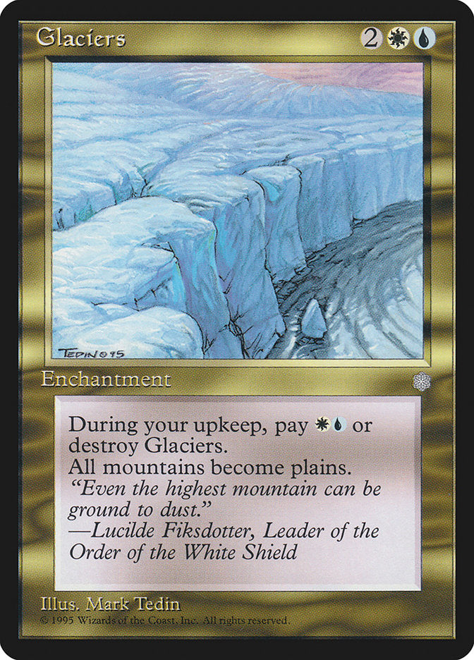 Glaciers [Ice Age] - Magic: The Gathering - Card Brawlers | Quebec | Canada |