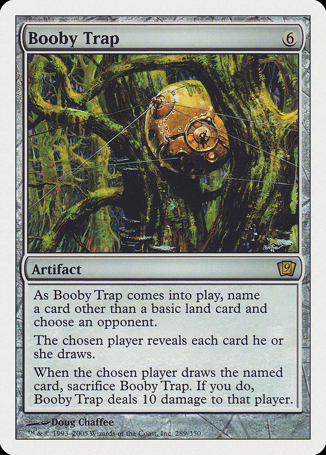 Booby Trap [Ninth Edition] - Magic: The Gathering - Card Brawlers | Quebec | Canada |