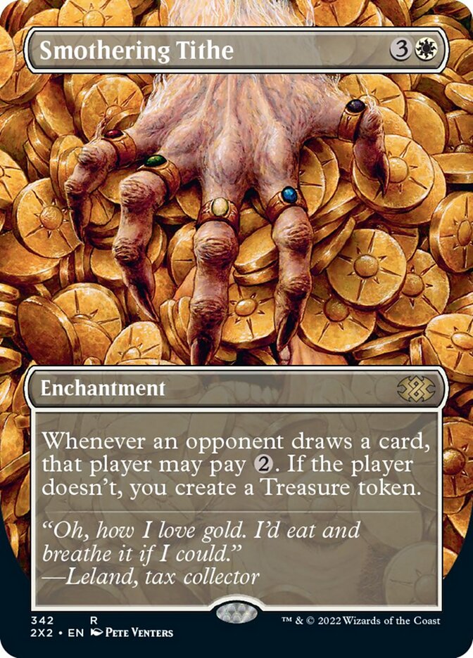 Smothering Tithe (Borderless Alternate Art) [Double Masters 2022] - Magic: The Gathering - Card Brawlers | Quebec | Canada |