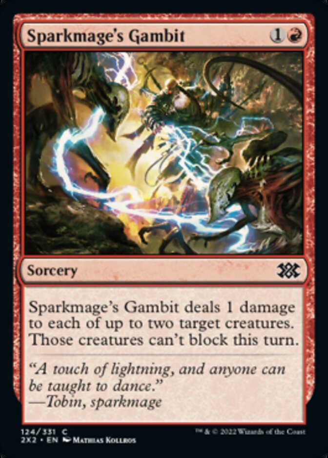 Sparkmage's Gambit [Double Masters 2022] - Magic: The Gathering - Card Brawlers | Quebec | Canada |