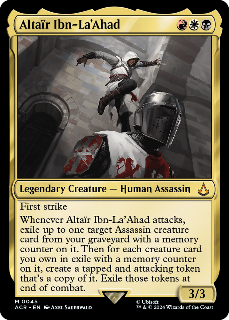 Altair Ibn-La'Ahad [Assassin's Creed] - Magic: The Gathering - Card Brawlers | Quebec | Canada |