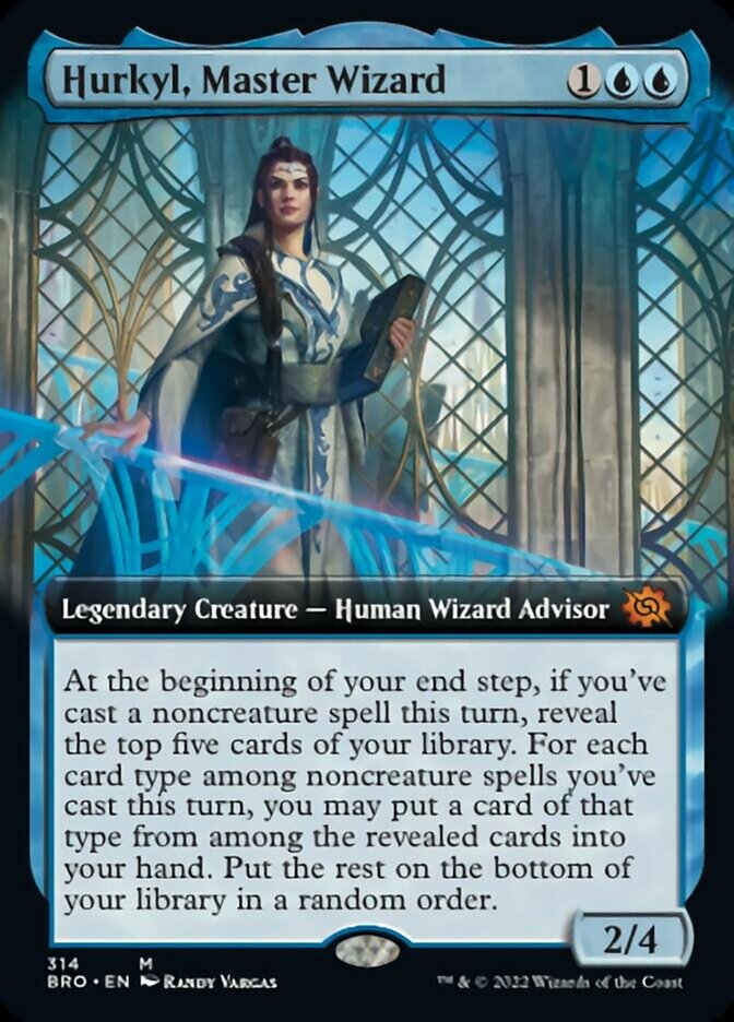 Hurkyl, Master Wizard (Extended Art) [The Brothers' War] - Magic: The Gathering - Card Brawlers | Quebec | Canada |