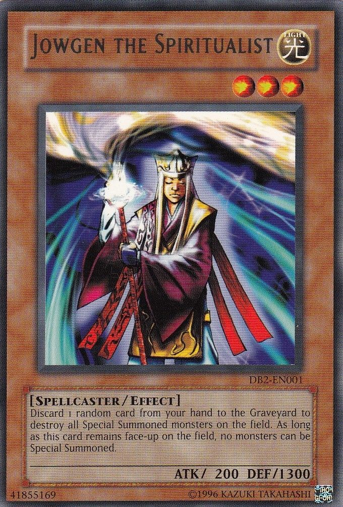 Jowgen the Spiritualist [DB2-EN001] Rare - Yu-Gi-Oh! - Card Brawlers | Quebec | Canada |