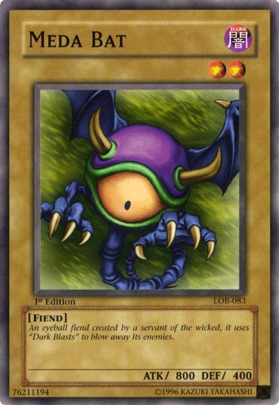 Meda Bat [LOB-083] Common - Yu-Gi-Oh! - Card Brawlers | Quebec | Canada |