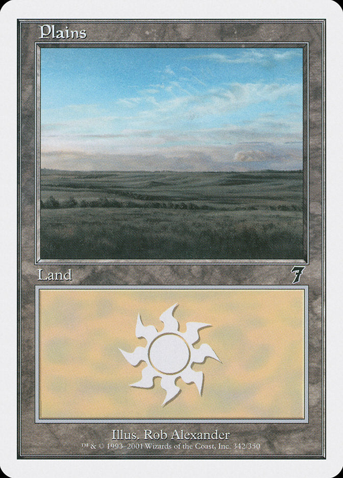 Plains (342) [Seventh Edition] - Magic: The Gathering - Card Brawlers | Quebec | Canada |