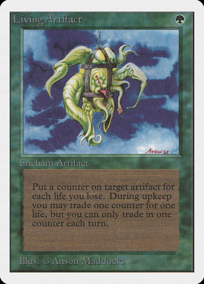 Living Artifact [Unlimited Edition] - Magic: The Gathering - Card Brawlers | Quebec | Canada |
