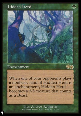 Hidden Herd [The List] - Magic: The Gathering - Card Brawlers | Quebec | Canada |