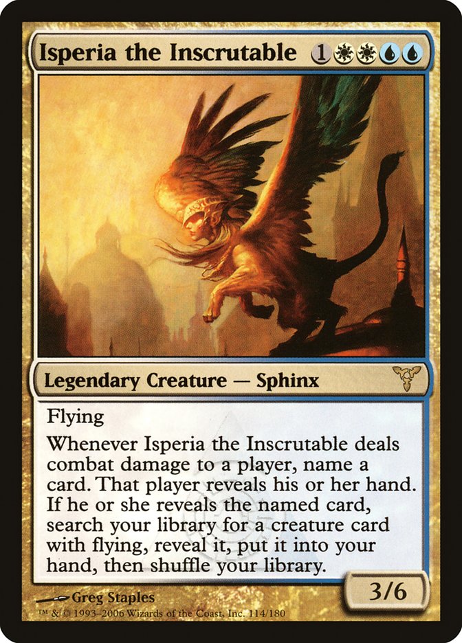 Isperia the Inscrutable [Dissension] - Magic: The Gathering - Card Brawlers | Quebec | Canada |