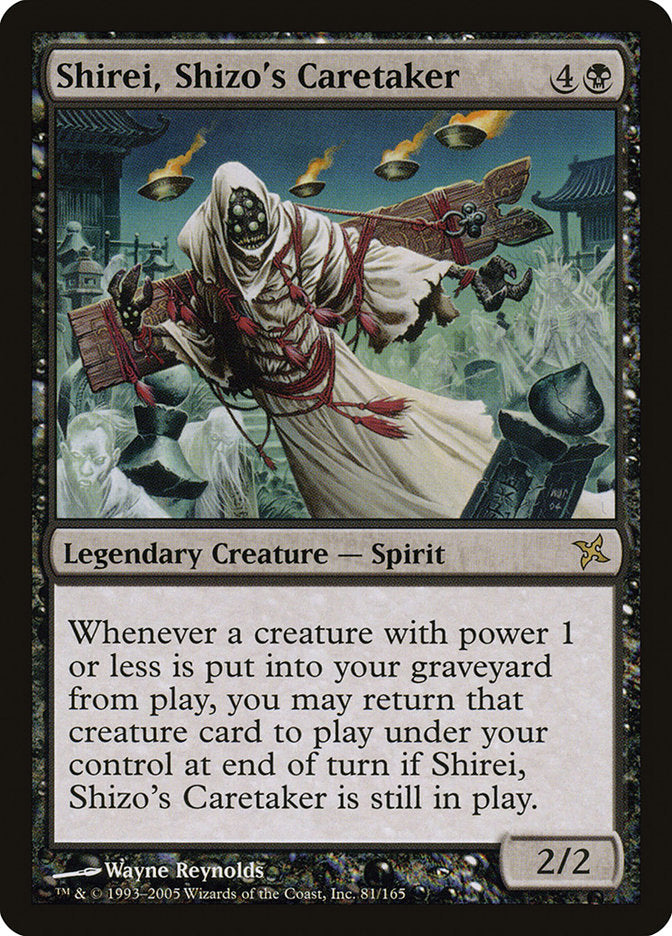 Shirei, Shizo's Caretaker [Betrayers of Kamigawa] - Magic: The Gathering - Card Brawlers | Quebec | Canada |