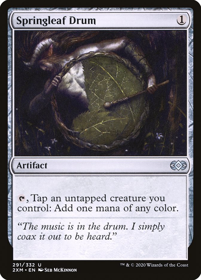 Springleaf Drum [Double Masters] - Magic: The Gathering - Card Brawlers | Quebec | Canada |