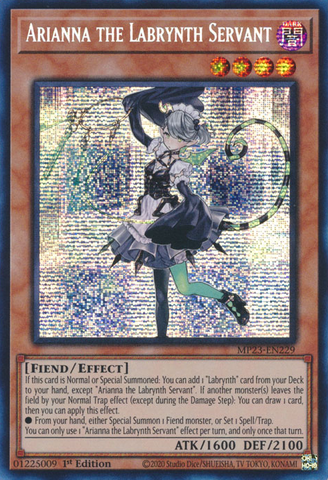 Arianna la servante du labyrinthe [MP23-EN229] Prismatic Secret Rare 